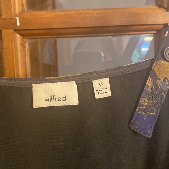 Wilfred Crepe Wrap Dress - Picture 3 of 3